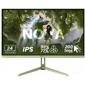 AROZZI Nova 24" Gaming Monitor - Full HD IPS - 200Hz - Waldgrün