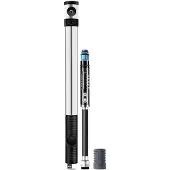 Crankbrothers Handpumpe mit Manometer und co2-Mundstück Klic HP