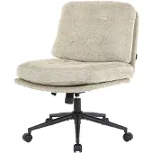 Home24 Bürodrehstuhl - Webstoff / Eisen / Nylon