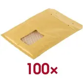 Arofol Luftpolster-Versandtaschen »win Gr. 4« 100 Stück braun, 20x27.5 cm