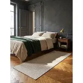 KADIMA DESIGN Läufer Pflegeleicht Creme 80x250 cm - CORDEV