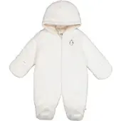 Feetje Plüschoverall mit Kapuze Pinguin, natur, 56