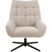 Fonq Paris Sessel Drehfunktion beige.