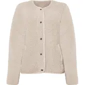 Didriksons Selma, Fleecejacke, Damen, clay beige