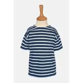 ModAS Bretonisches Kinder T-Shirt - blau/weissgestreift