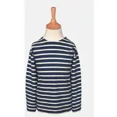 ModAS Gestreiftes Shirt - Kinder - blau/ecrugestreift