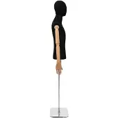 vidaXL Verstellbarer Mannequin 170-218 cm mit Standfuß Männlich PP