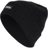 Adidas Beanie "LINEAR, UMSCHLAG" mit umgeschlagenem Bündchen, schlichtes Design, zeitlose Silhouette