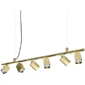 Ideal Lux Hängelampe 6x GU10 Messing IP20 DYNAMITE 371429
