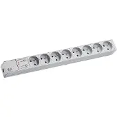 Bachmann 19"-Steckdosenleiste 1HE 8xUTE 1xSPD