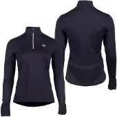 QHP Instant heating shirt Bodil Schwarz, Größe:42
