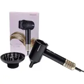 Heinner Professioneller Haartrockner 1600 W BLDC-Motor, Digitaldisplay, Ionenfunktion, Schwarz