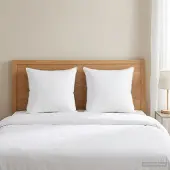 vidaXL Kopfkissen 2 stk. 80 x 80 cm Australische Wolle Weiß