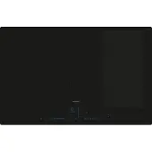 Siemens iQ700 EX807NVV6E, Schwarz, Integriert, 80 cm, Zonen-Induktionskochfeld, Glaskeramik, 5 Zone(n)