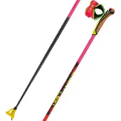 LEKI HRC max TR neonpink-neonorange-neonyellow (2) 145 cm