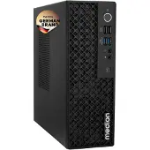 Medion Picoworx T80 III Mini PC (Slim, Core Ultra 7 256V, 16GB DDR5 RAM, 1 TB SSD, ARC 140V, USB Type C, WLAN, HDMI 2.0, Gigabit LAN, Windows 11 Home)