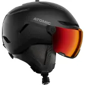 Atomic Savor Visor Stereo, Skihelm mit Visier, schwarz
