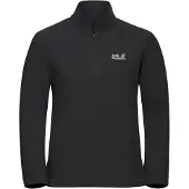 Jack Wolfskin Stehkragenpullover "TAUNUS 100 HZ W" Fleecepullover, Halfzip-Reißverschluss, Stehkragen
