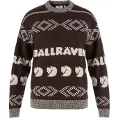 Fjällräven Jacquard Knit W black oak-light beige (294-191) XS
