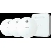 Bosch Kabelloser Rauchmelder 3er-Pack + Smart Home Controller