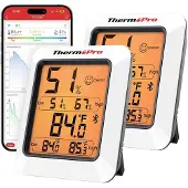 ThermoPro Funk-Thermo-/Hygrometer Weiss TP350-2