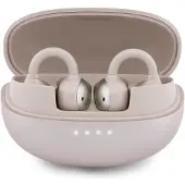 GUESS Ear-phones OWS Metalic Finish Electropated Parts Classic Logo pink