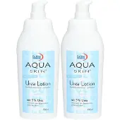 AQUA SKIN Urea Lotio Spender 2x 2x250 ml Lotion