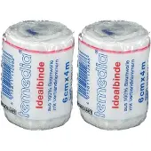 Temedia Idealbinde 6 cm mit Klammer 2x 2x1 St Binden
