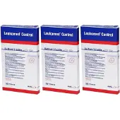 Leukomed Control Folienverband 8x15 cm x3 3x10 St Pflaster