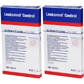 Leukomed Control Folienverband 8x15 cm x2 2x10 St Pflaster
