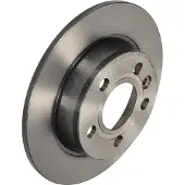 Brembo Bremsscheibe 08.6935.11, hinten, voll, 1 Stück