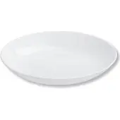 Wilmax Tiefer Servierteller 25.5 cm aus Porzellan, Weiß, 3er Set