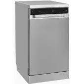 Exquisit Geschirrspüler 45 cm freistehend LED silber GSP9311-451C silber