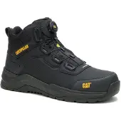 CAT Inductor Tech Mid Schwarz Arbeitsschuhe Sicherheitsstiefel BOA S3 Gr. 41