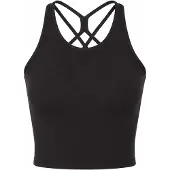 Mandala Cross Top black XS