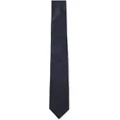 BOSS Fischgrät-Jacquard-Krawatte aus reiner italienischer Seide Grösse ONESI