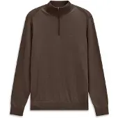 Bugatti Troyer "Regular Fit" Regular Fit Baumwolle-Kaschmir Stehkragen