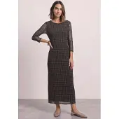 Street One Midikleid Ohne Taschen aus Mesh