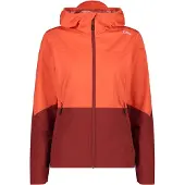 CMP Damen Skijacke Jacket FIX Hood Orange 36