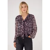 Street One Studio Langarmbluse mit Chiffon-Lagen-Look