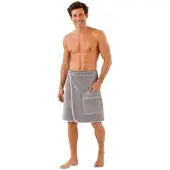 Morgenstern Herren Kilt Noah 52x146 cm | terra - grau
