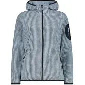 CMP Damen Unlimitech Outdoor Jacke mit Kapuze blau 42