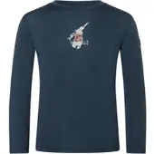 Super.natural K Bunny LS blueberry/various (W55) 110