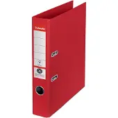 Esselte Brevordner EssNo1 POB CO²neut.A4 50mmRød - (10 stk.)