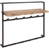 CLEMENTO Air Solid Garderobenständer 6 Haken