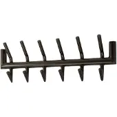 CLEMENTO Tubo Garderobe 2x6 Haken