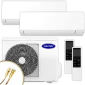 Carrier Multisplit Klimaanlage | High Line | Weiß | 2x 3,5 kW | Quick Connect