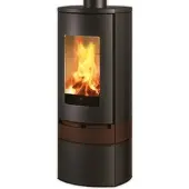Edilkamin Holzofen | CODE INT | 6,4 kW | Stahl bronze
