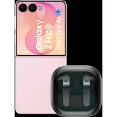 Samsung Galaxy Z Flip8 512GB Rosa 5G + Galaxy Buds4 Schwarz