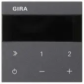 Gira Bedienaufs. UP-Radio IP 232228 System 55 anth.